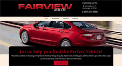Desktop Screenshot of fairviewautoinc.net